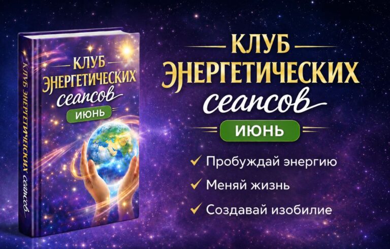 Клуб энергетических сеансов ИЮНЬ